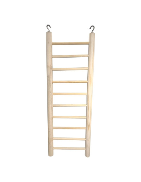 Escalera Colgante de Madera de Pino Natural 30.5 cm M&M Bird Toys Escalera Colgante de Madera de Pino Natural 30.5 cm M&M Bird Toys