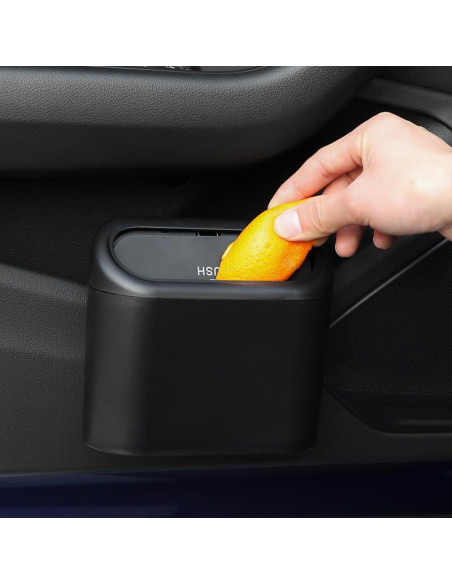 Mini Basurero de Coche Qiyue con Tapa - 2 Paquetes 15.7cm