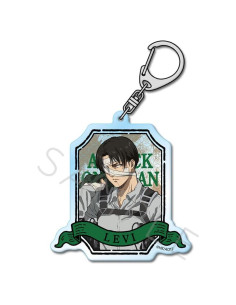 Llavero Acrílico Ataque a los Titanes Levi 7 cm SYNC