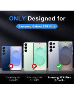 Funda protectora Samsung Galaxy S25 Ultra 5G negra Magsafe 2