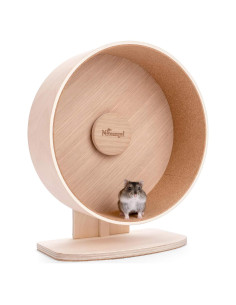 Rueda de Ejercicio de Madera Niteangel Mediana para Hámster