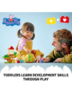 LEGO DUPLO Peppa Pig Jardín y Casa del Árbol 20 Piezas 2