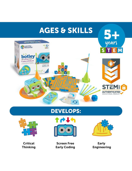 Robot de Codificación Botley Learning Resources - 77 Piezas Robot de Codificación Botley Learning Resources - 77 Piezas