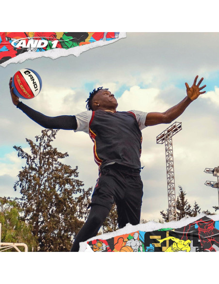 Balón de baloncesto AND1 Xcelerate 74.93 cm con bomba