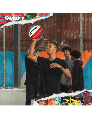 Balón de baloncesto AND1 Xcelerate 74.93 cm con bomba