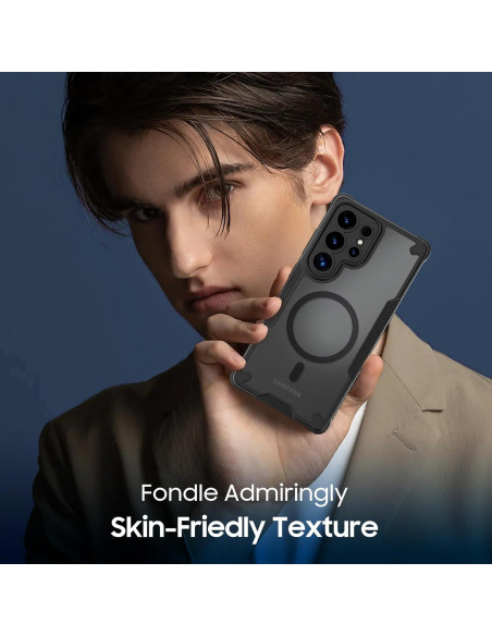 Funda protectora Samsung Galaxy S25 Ultra 5G negra Magsafe Funda protectora Samsung Galaxy S25 Ultra 5G negra Magsafe