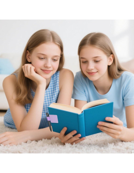 Soporte autoadhesivo para bolígrafos iSKeotol, 12 colores