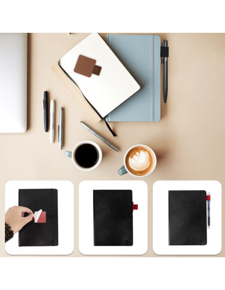 Soporte autoadhesivo para bolígrafos iSKeotol, 12 colores