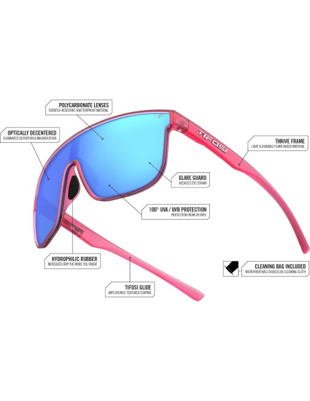 Gafas de sol Tifosi Optics Sanctum XL Ahumado UV 100%