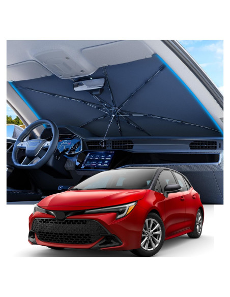 Sombrilla Parabrisas REEVAA S-135 100% Protección Solar 134.6x73.7cm Sombrilla Parabrisas REEVAA S-135 100% Protección Solar 134.6x73.7cm