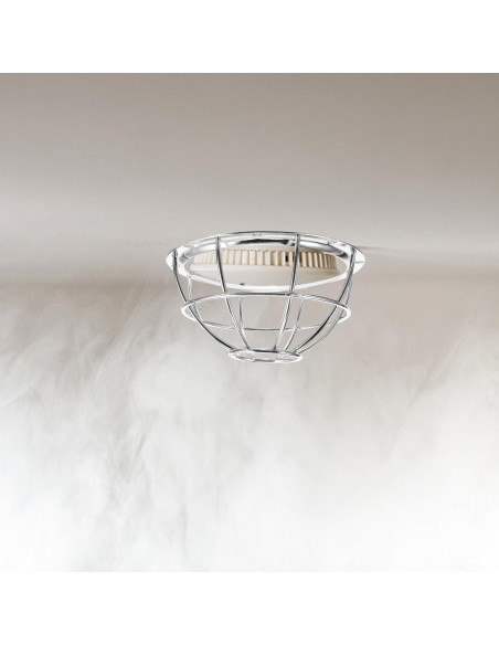 Cubierta Protectora de Metal para Detector de Humo Hemobllo 4 Pcs