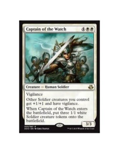 Magic The Gathering Capitán de la Vigilancia Carta Rara 2019
