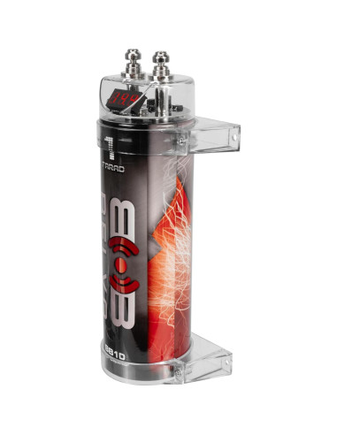 Capacitor de Potencia Belva BB1D 1.0 Farad para Audio Automotriz