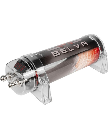 Capacitor de Potencia Belva BB1D 1.0 Farad para Audio Automotriz
