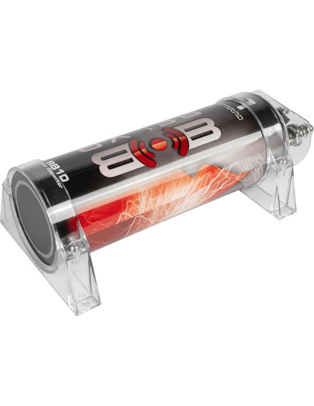 Capacitor de Potencia Belva BB1D 1.0 Farad para Audio Automotriz