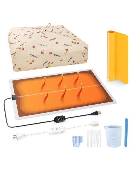 Kit de 26 Piezas de Calefacción para Resina Epóxica Akisey