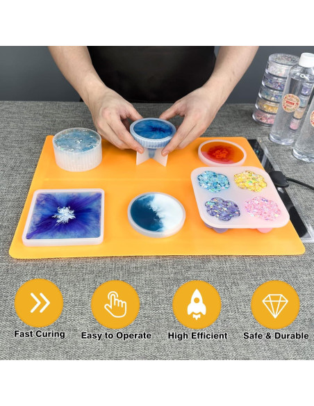 Kit de 26 Piezas de Calefacción para Resina Epóxica Akisey