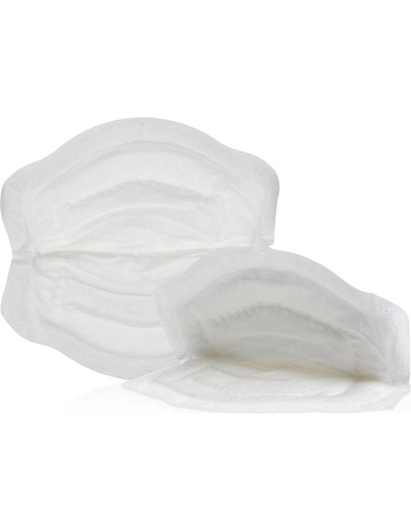 Almohadillas de Lactancia Desechables Nuby Stay-Dry 60 Piezas