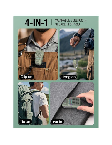 Altavoz Bluetooth Portátil GBEAST BH008 Impermeable 30H