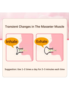 Ejercitador Facial XOESU - Tonificador Mandíbula Naranja 2