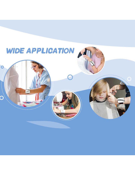 Muñequera Magnética Hilltian 2 PCS para Alfileres - Negro Muñequera Magnética Hilltian 2 PCS para Alfileres - Negro