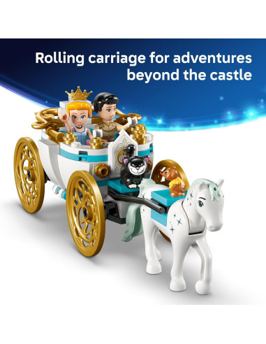 LEGO Castillo Princesa Disney Cenicienta 596 Piezas