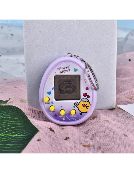 Llaveros de Mascotas Virtuales Jaming 4 Piezas Digitales 168 en 1 Llaveros de Mascotas Virtuales Jaming 4 Piezas Digitales 168 en 1