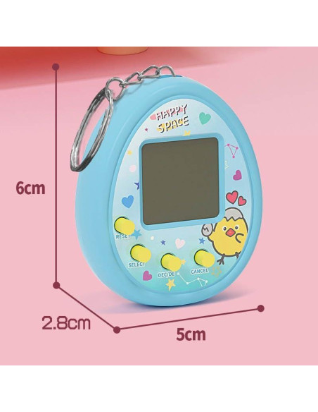 Llaveros de Mascotas Virtuales Jaming 4 Piezas Digitales 168 en 1 Llaveros de Mascotas Virtuales Jaming 4 Piezas Digitales 168 en 1