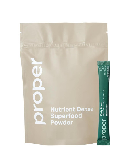 Polvo de Verduras Daily Boost Proper 15 Porciones Sabor Manzana Polvo de Verduras Daily Boost Proper 15 Porciones Sabor Manzana