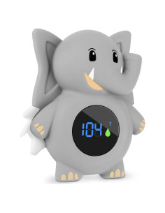 Termómetro de baño para bebés ASRIO Elefante LED Seguro