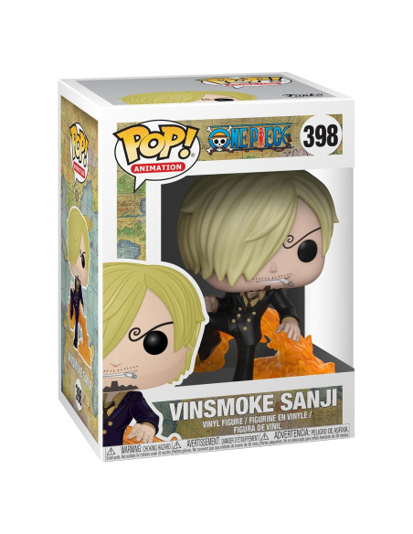 Figura Coleccionable Funko Pop One Piece Sanji Pez Hombre 9.5cm Figura Coleccionable Funko Pop One Piece Sanji Pez Hombre 9.5cm