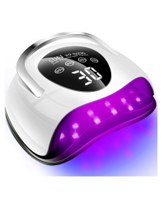 Secador de Uñas UV LED LadyMisty X9 220W 57 Perlas 4 Temporizadores