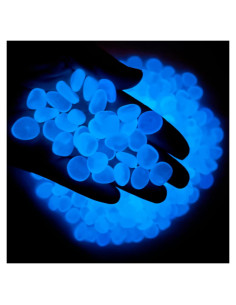 Rocas Brillantes en la Oscuridad Seetooogames - 500 Piezas Azules