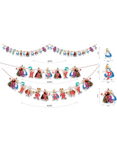 Decoración de Fiesta Tema Alicia en el País de las Maravillas 2