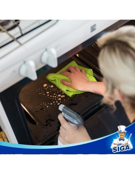 Paño de Microfibra MR.SIGA 50 Unidades 30x30 cm Multiusos