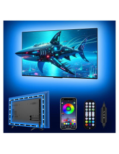 Tira LED RGB Daymeet 9.8 pies para TV 32-60" Control APP
