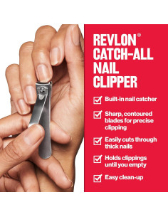 Cortador de Uñas Revlon Todo en Uno con Recogedor Integrado 2