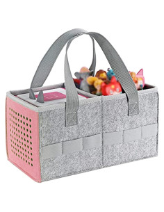 Bolsa de mano fieltro Rosa para set inicial Toniebox
