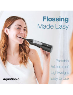 Irrigador de Agua AquaSonic PDCAF Inalámbrico Recargable 5 Puntas 2