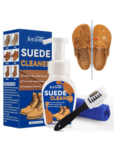 Kit Limpiador de Zapatos de Ante Premium con Cepillo - Azul