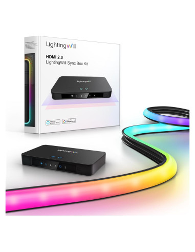 Tira de luz LED LightingWill 3M para TV 40-50" RGB-IC