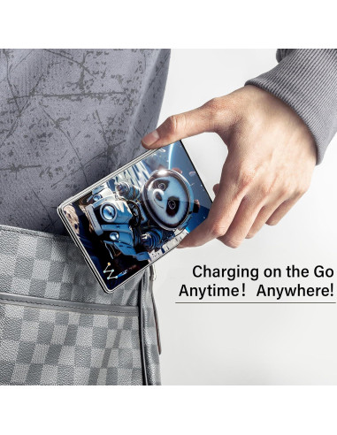 Cargador Portátil Inalámbrico LUCKYDUO 5000mAh Slim Magsafe