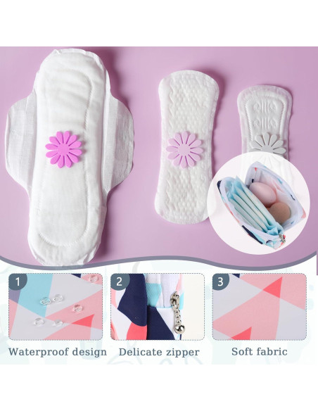 2 Bolsas de Almacenamiento para Toallas Sanitarias KALIONE