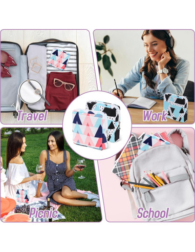 2 Bolsas de Almacenamiento para Toallas Sanitarias KALIONE