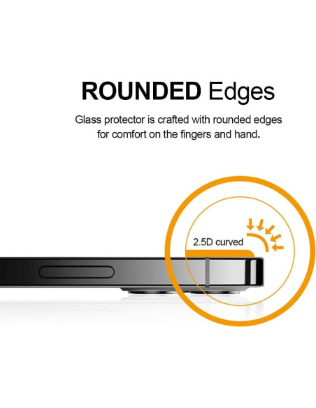 Protector de Pantalla Vidrio Templado Supershieldz para iPhone 12 Mini Protector de Pantalla Vidrio Templado Supershieldz para iPhone 12 Mini