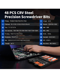 Juego de Destornilladores de Precisión 64 en 1 STREBITO 2