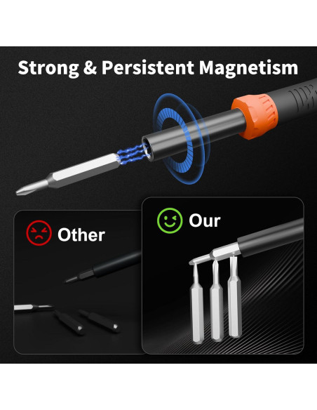 Juego de Destornilladores de Precisión 64 en 1 STREBITO