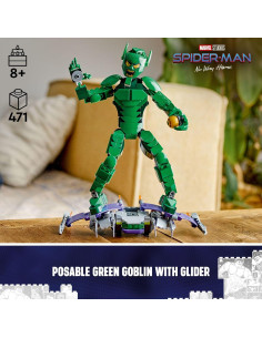 LEGO Marvel Duende Verde 76284 - Figura de Acción 24 cm 2