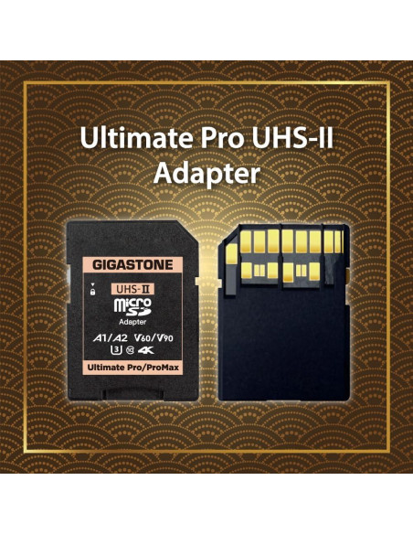 Adaptador de tarjeta UHS-II MicroSD a SD Gigastone 19.94g