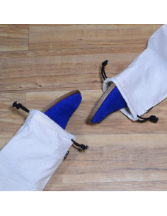 Bolsas de Tela ZENPAC para Zapatos Beige 20x43 cm (Paquete de 4) 2